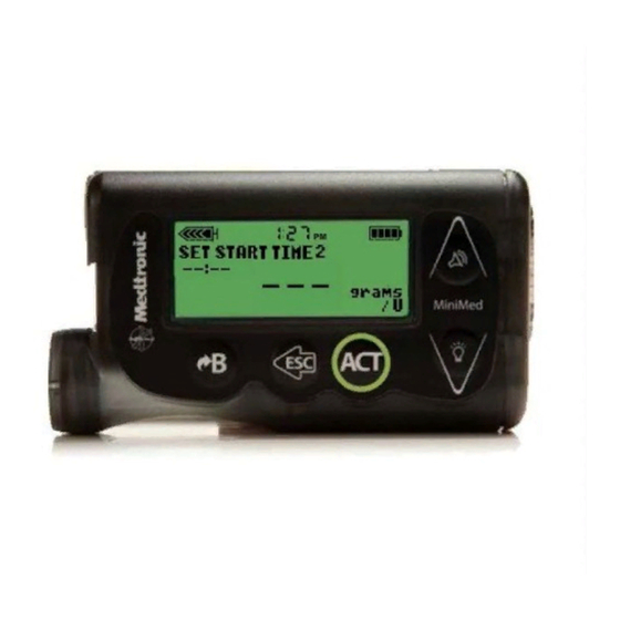 Medtronic MiniMed 530G Guía De Configuración