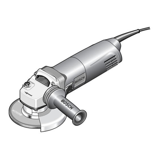 Bosch GWS 6-115 Manual De Instrucciones