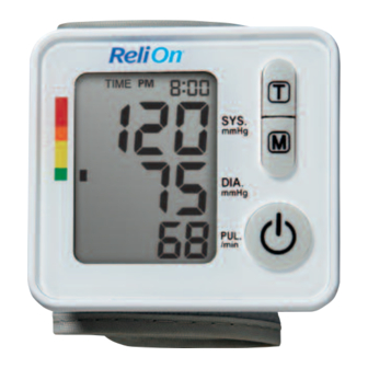 ReliOn BP200W Manual De Instrucciones
