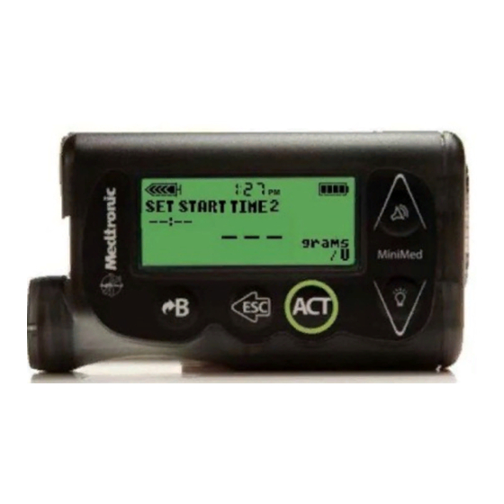 Medtronic MiniMed 530G Guia Del Usuario