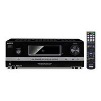Sony STR-DH510 Guía De Instalación Rápida