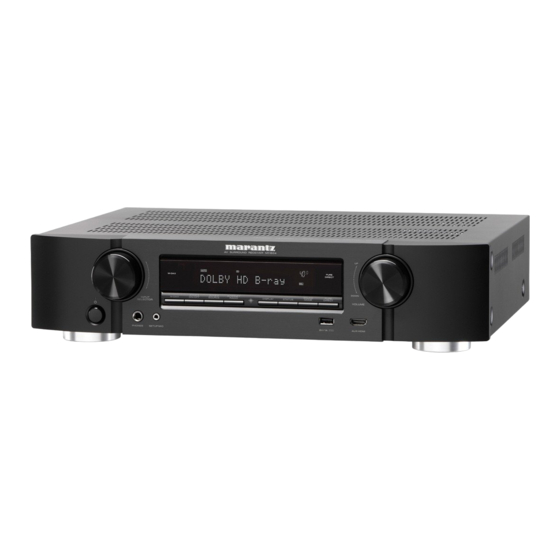 Marantz NR1604 Manual Del Usuario