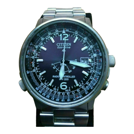 Citizen B8079 Manual De Instrucciones