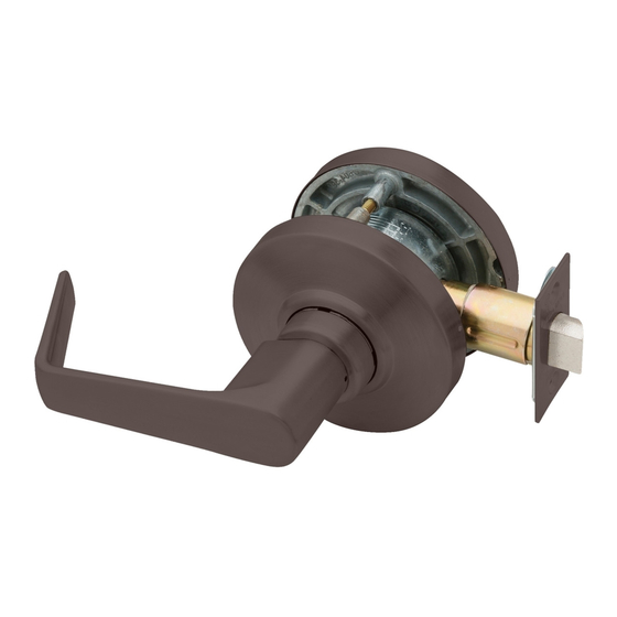 Schlage AL25D Serie Instrucciones De Instalación