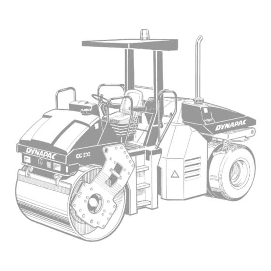 Dynapac CC 222 Guía De Manejo
