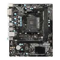 Msi A320M-A PRO Manual Del Usuario