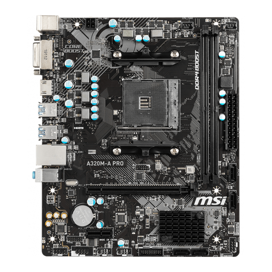 MSI A320M-A PRO, A520M-A PRO - Manual de la placa base