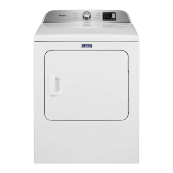 Maytag MED6200KW Manual De Instrucciones