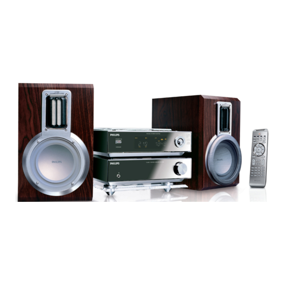 Philips MCM700 Guia De Inicio Rapido