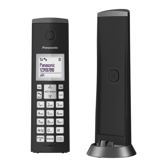 Panasonic KX-TGK210ME Manuales