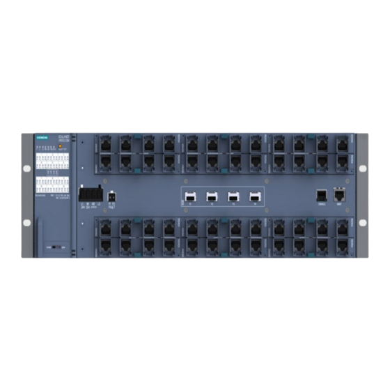 Siemens SCALANCE X-500 Manual De Configuración