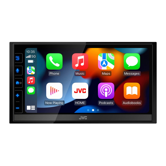 JVC KW-M785BW Manual De Instrucciones