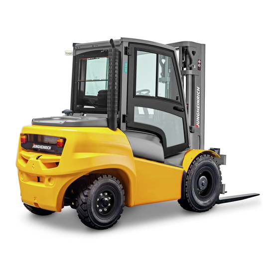 Jungheinrich DFG 540 Instrucciones De Servicio