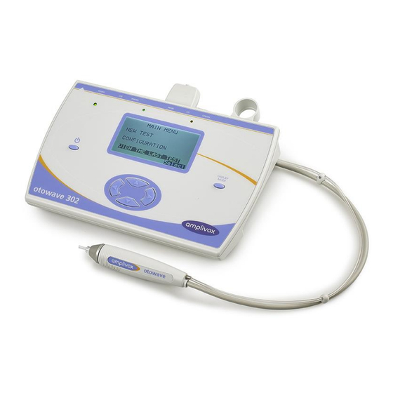 AmpliVox Otowave 302 Manual De Functionamiento