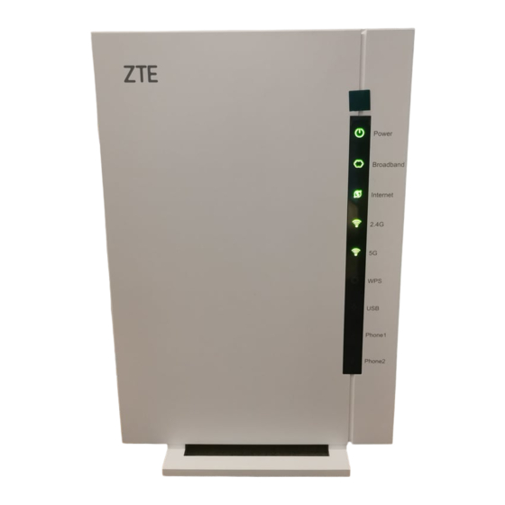 ZTE ZXHN H3600 Manual De Usuario