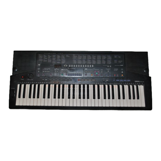 Yamaha PSR-410 Manual De Instrucciones