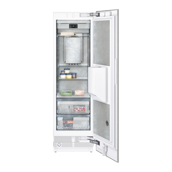 Gaggenau RF463304 Instrucciones De Uso