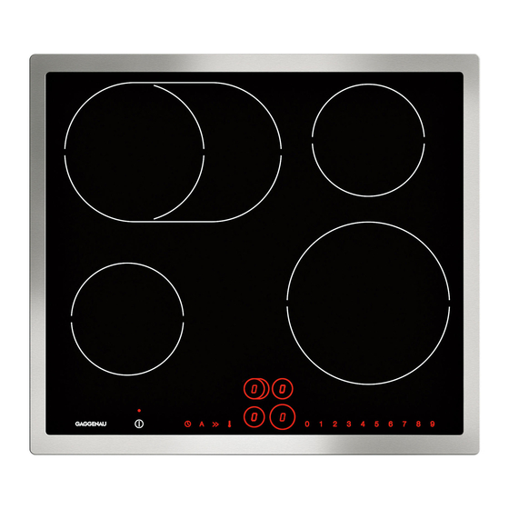 Gaggenau CI263 Instrucciones De Uso