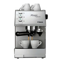 Saeco MAGIC CAPPUCINO COMBI SILVER Instrucciones De Uso