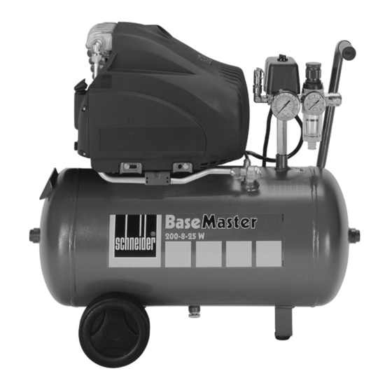 Schneider Airsystems BaseMaster 200-8-25 W Manual De Instrucciones