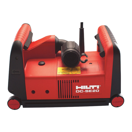 Hilti DC-SE 20 Manual De Instrucciones