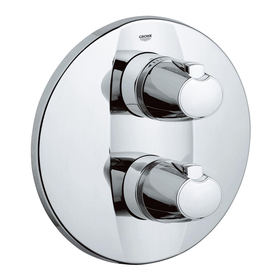 Grohe Grohtherm 3000 19 250 Manual Del Usuario