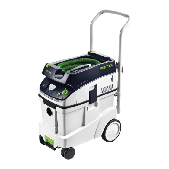 Festool CLEANTEX Serie Manual De Instrucciones