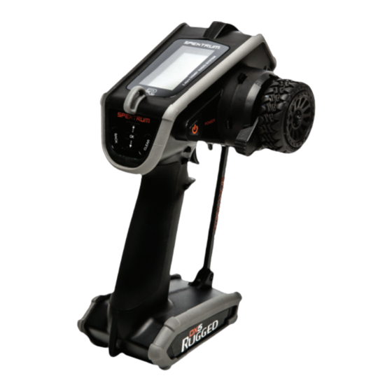 Spektrum DX5 RUGGED Manual De Instrucciones