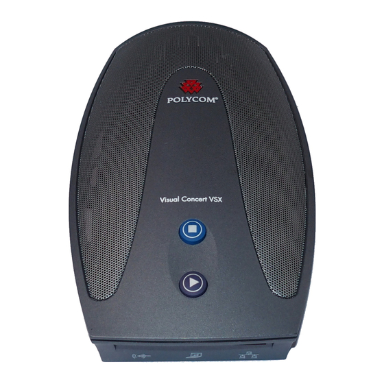 Polycom Visual Concert VSX Manual De Instrucciones