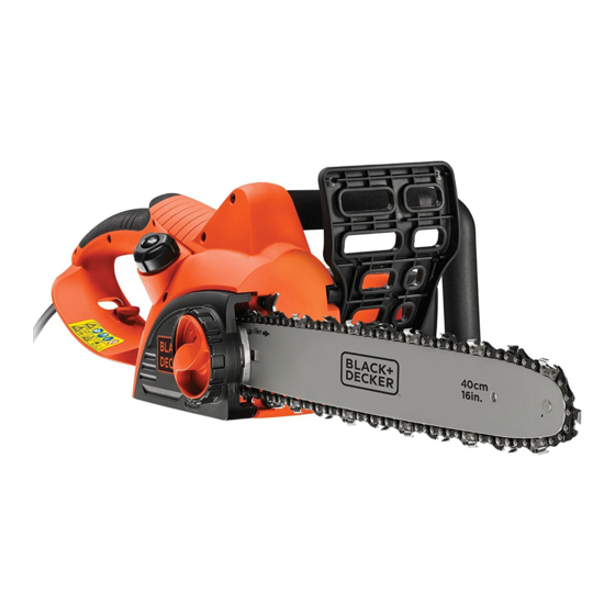 Black and Decker CS2040 Traducción De Las Instrucciones Originales