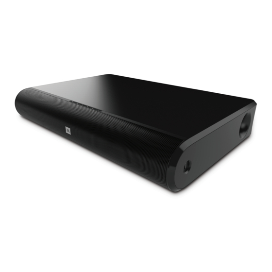 Harman JBL CINEMA BASE Guia De Inicio Rapido