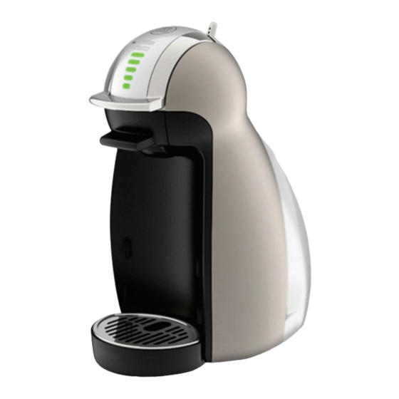 Nescafe Dolce Gusto GENIO 2 Manual De Instrucciones