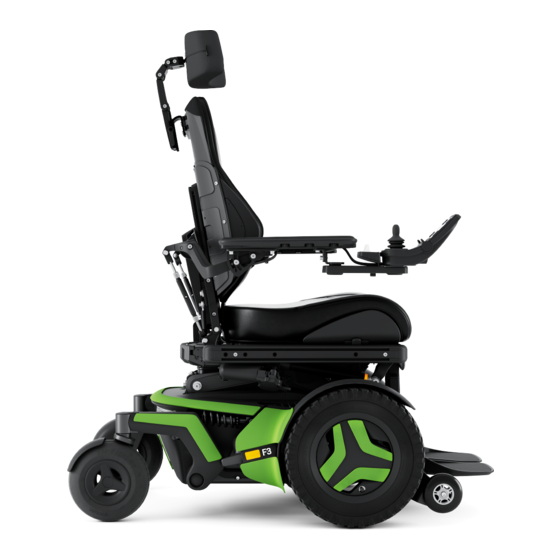 Permobil F3 Corpus Manual De Usuario
