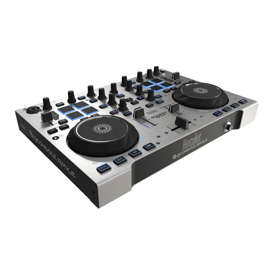 Hercules DJCONSOLE RMX2 Inicio Rápido