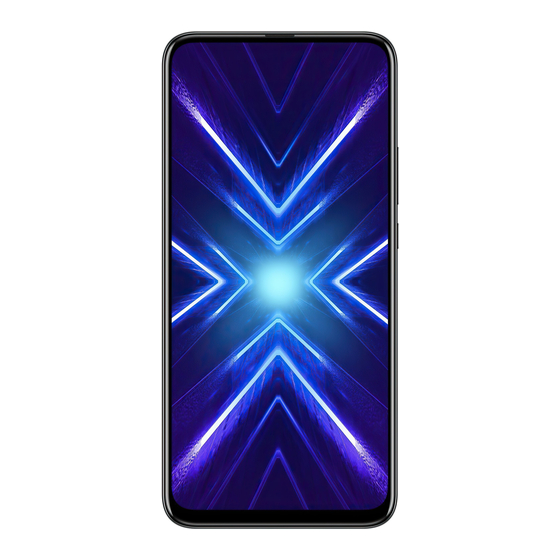 honor 9X Guia Del Usuario