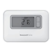 Honeywell Home T3R Guía Del Usuario De Inicio Rápido