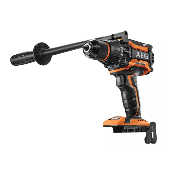 AEG BSB18BL Manual De Instrucciones Originales