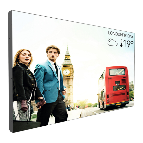 Philips Signage Solutions 55BDL1007X Manual Del Usuario