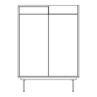 Teulat Valley Occasional Cabinet 2D1Dr 13678 TE Instrucciones De Montaje
