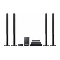 Sony BDV-E780W Guía De Ajuste Rápido