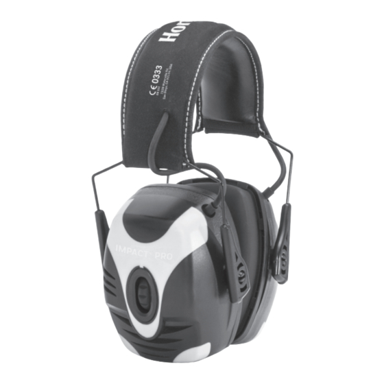 Honeywell HOWARD LEIGHT IMPACT PRO Instrucciones Para El Usuario