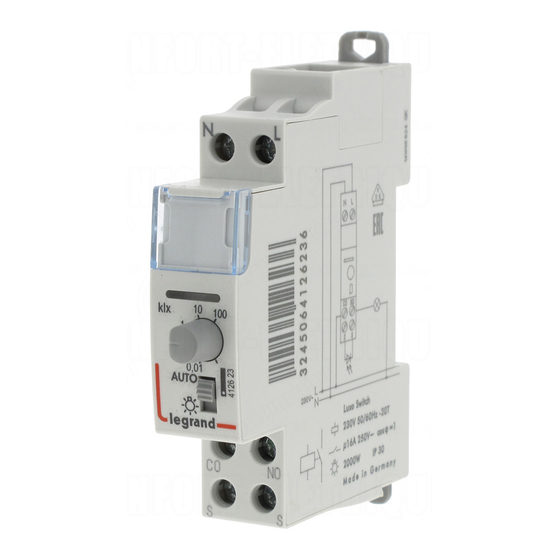 LEGRAND 4 126 23 Manual De Inicio Rápido