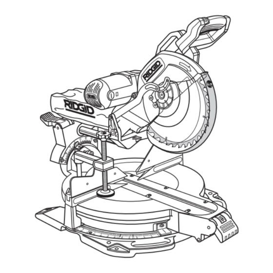 RIDGID MS1290LZ Manual Del Operador