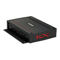 Kicker KXA1200.2 Manual Del Propietário