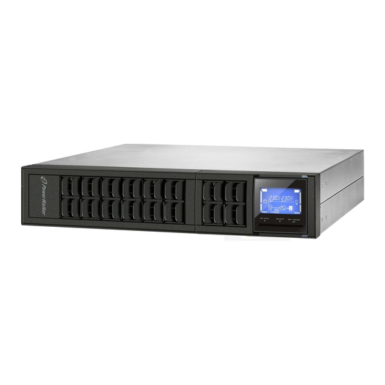 PowerWalker VFI 1000 CRM Guía Rápida