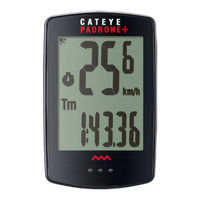 Cateye PADRONE+ CC-PA110W Manual De Usuario