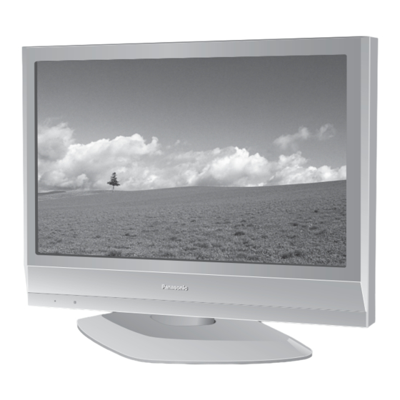 Panasonic TH-32LR11UK Manual De Instrucciones