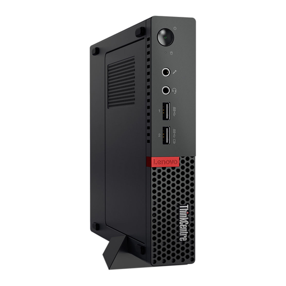 Lenovo ThinkCentre M710q Guia Del Usuario