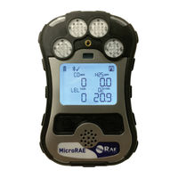 Honeywell RAE Systems MicroRAE Guia De Inicio Rapido