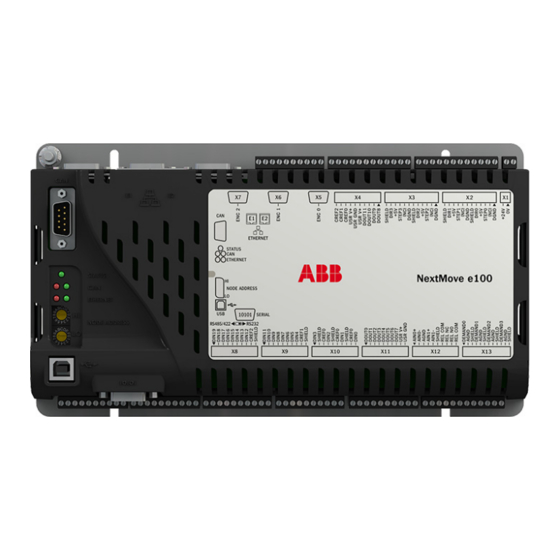 ABB NextMove e100 Manual De Usuario